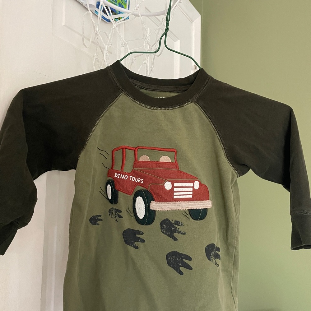 Gymboree Dark Green Crew Neck Shirt